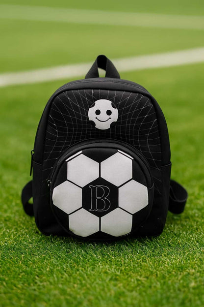 BORNAY Top Desenli Futbol Çanta - Okul Çantası - Erkek Çocuk Çantası - İlkokul